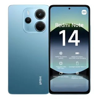 Xiaomi Redmi Note 14 4G Dual SIM 256GB 8GB RAM 108MP Azul