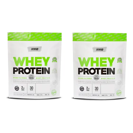Whey Protein 2lb 2x1 Star Nutrition Doy Pack 