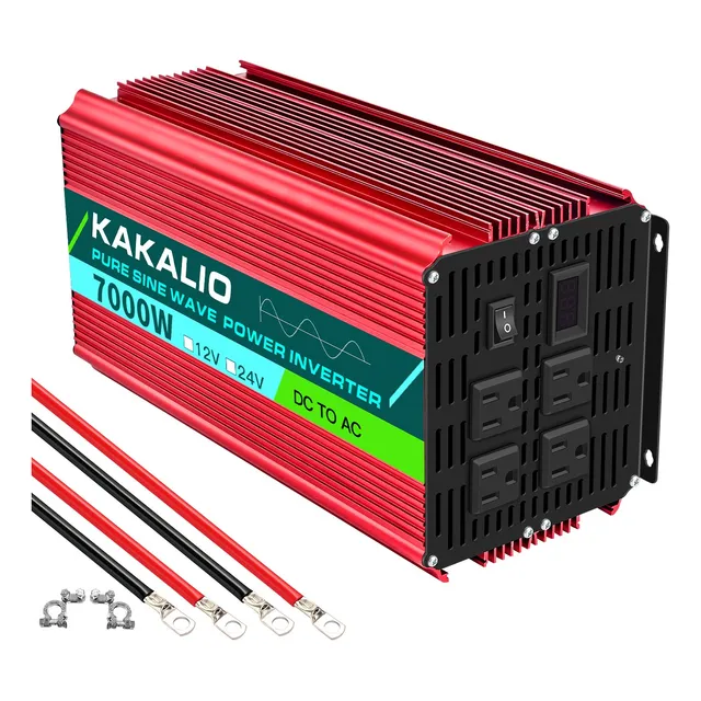 Inversor De Onda Sinusoidal Pura 7000w 12v110v Transformador