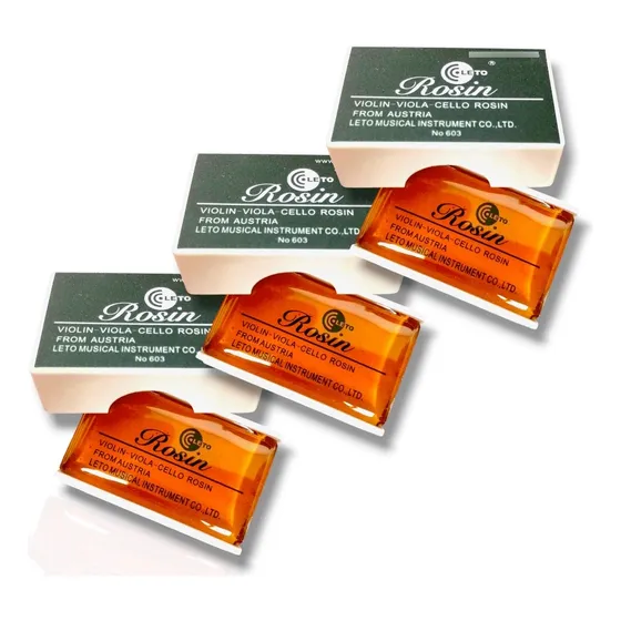 Perrubia Resina Para Violín Viola Cello Precio X 3 Unidades