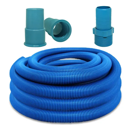 Mangueira Flexivel Piscina 6 Metros 2 Ponteiras 1 Adaptador