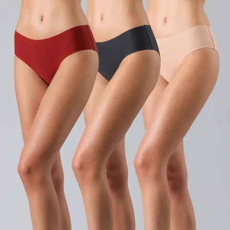 Pack 3x Pantaleta Micro Solid Bonded Flores Mujer 25527-172