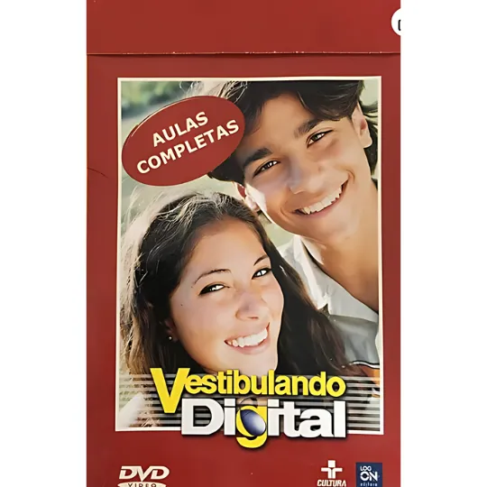 Coleção Vestibulando Digital Aulas Completas Física - 2 Dvds