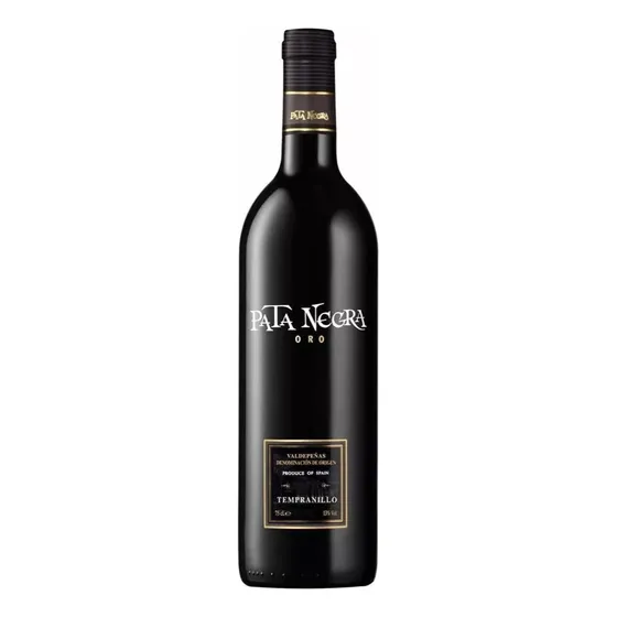 Vinho Tinto Espanhol Ouro Tempranillo 750ml Pata Negra