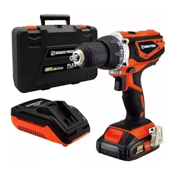 Taladro Atornillador Inalambrico 18v Dowen Pagio Bateria One