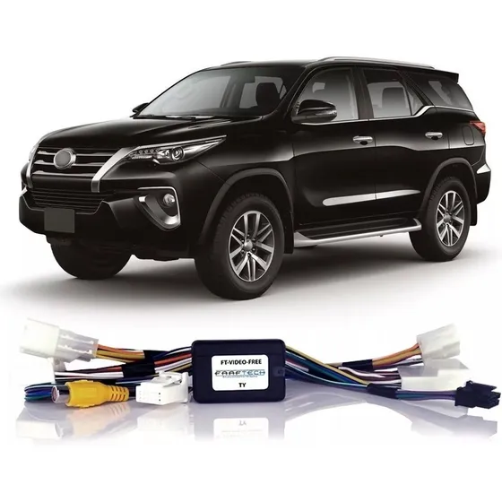 Desbloqueio Tela Vídeo Dvd Corolla Hilux Sw4 2015 A 2018