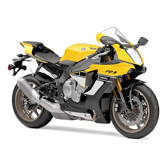Maisto Moto Escala  1:12 Yamaha Yzf-r1 Negro/ Amarillo