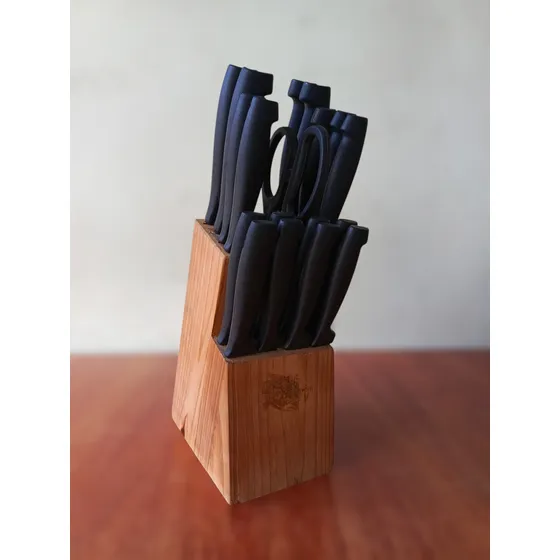 Juego De Cuchillos 19 Piezas Alfa Cocina
