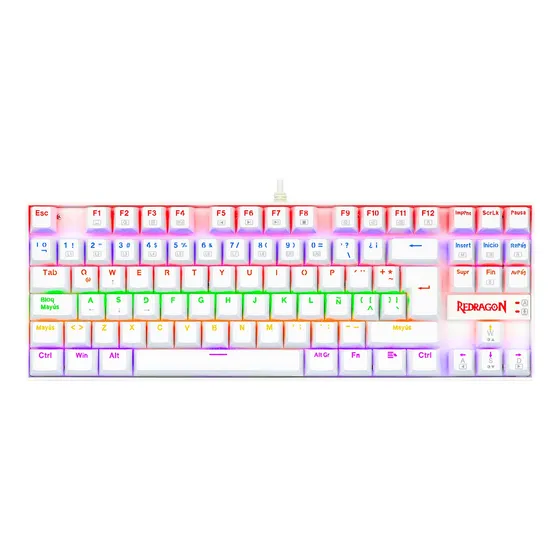 Teclado Mecanico Redragon Kumara K552 Sw Red K552w-kr Sp-red