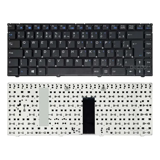 Teclado Para Itautec W7730 W7535 Mp-10f88pa-430 Br Ç 615