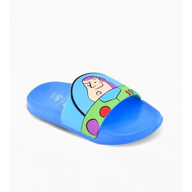 Ojotas Playera Footy Disney Buzz Lightyear Azul Originales