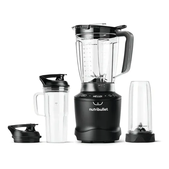 Licuadora Nutribullet Smart Sense 1400 W Vaso De Tritan Color Negro