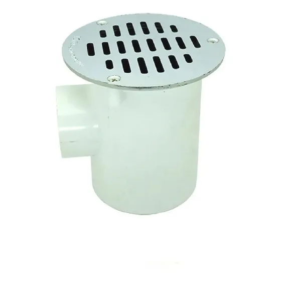 5 Pzas Cespol Bote Pvc  De 4 Pulgadas Con Salida De 2