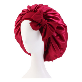 2 Piezas Ajustable SatĂn Gorro De Dormir Sombrero Rizado 2 Piezas Ajustable SatĂn Gorro De Dormir Sombrero Rizado