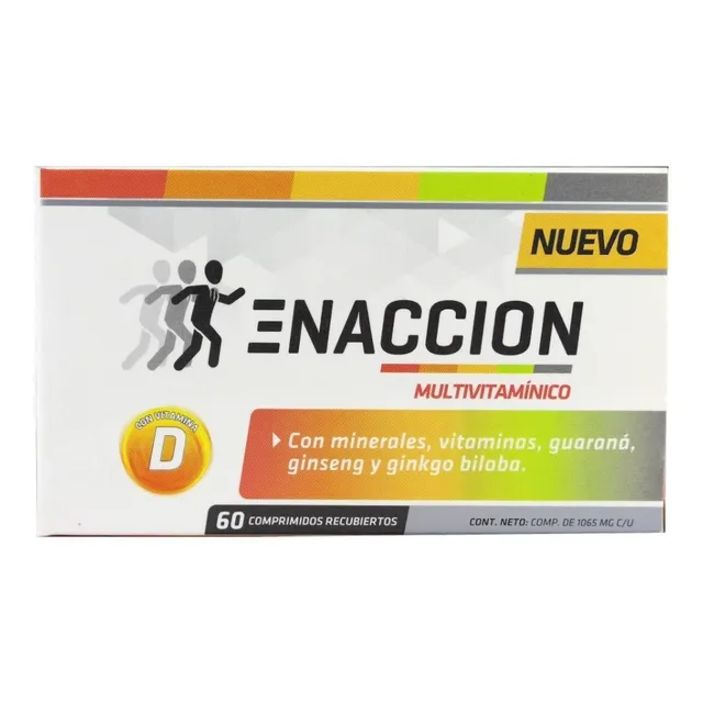 Enaccion Multivitaminico Vitamina D Ena Sport 60 Comp.