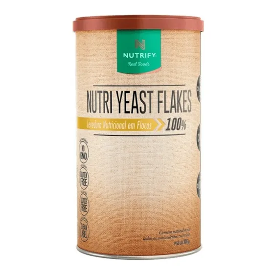 Nutritional Yeast Flakes 300g Nutrify Levedura Nutricional  