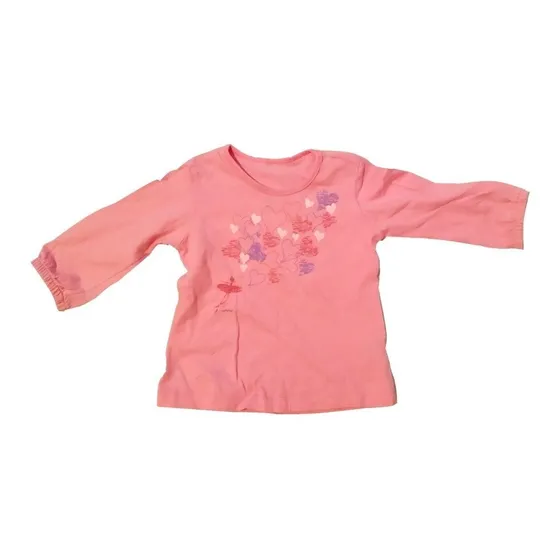 Ovejita - Franela Manga-l Estampada, 6-9m / 00121.   