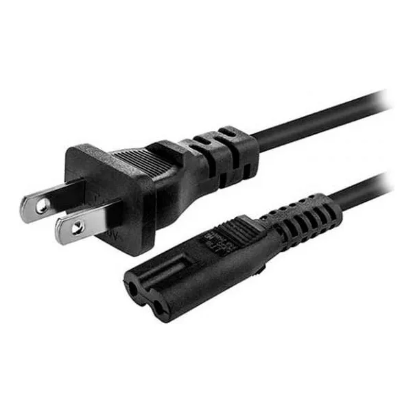Cable Poder Tipo 8 Para Tv Impresora Radio Dvd 1.5mts