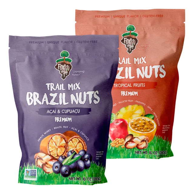 Mix De Frutas Tropicais E Açaí Com Cupuaçu - 283g Cada
