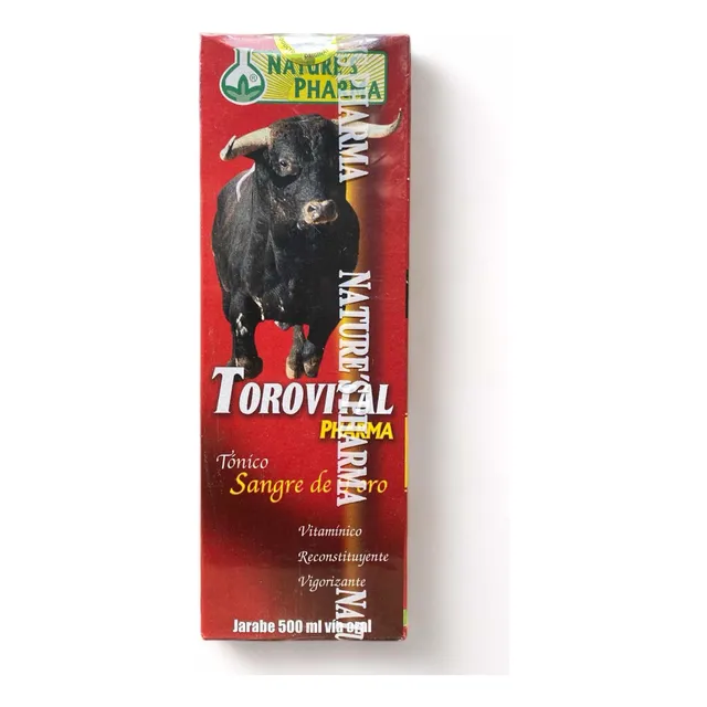 Torovital Sangre Toro Jarabe Natures Pharma 500ml