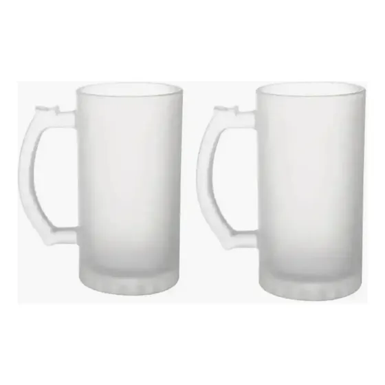 Pack 2 Vasos Shoperos Tazas Sublimación 16 Oz Buena Calidad