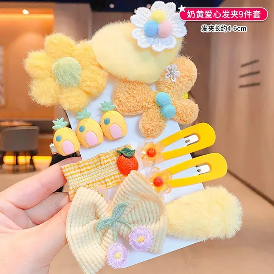 Bonita Horquilla De Oso De Peluche Para Niños