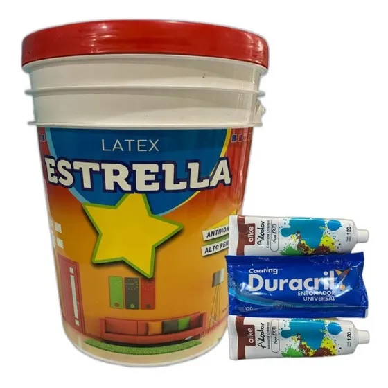 Pintura Latex Interior Antihongos 10 Litros + 3 Entonadores