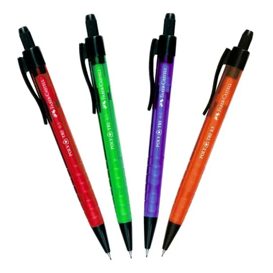 Portaminas 0.5 Mm Poly-tri Faber Castell X3 Und