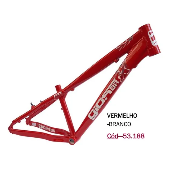 Quadro 26 Gios Frx Evo 4-trix Wheeling Dh -dirt -grau C/nfe
