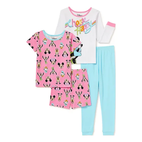 Conjunto Pijama 2pcs De Minnie De Disney Original Para Niñas