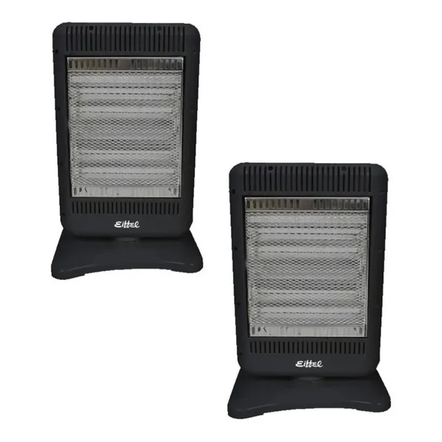 Estufa Infrarroja 4 Velas 1600w Bajo Consumo Eiffel X2
