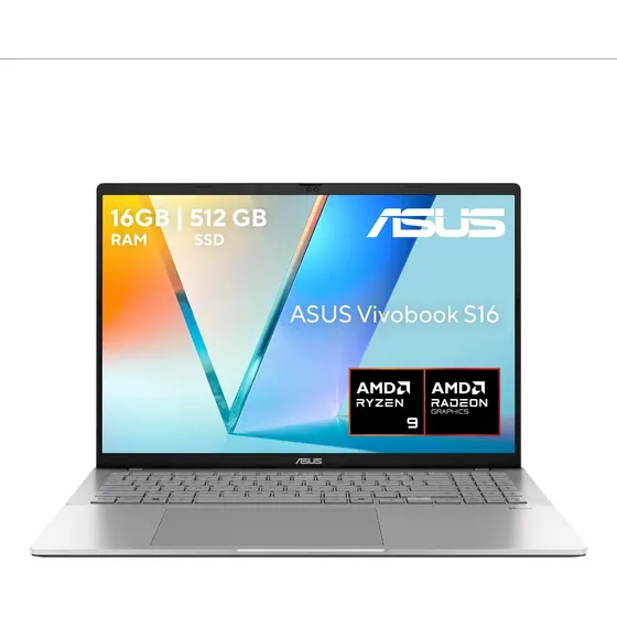 Laptop Vivobook S16 Ryzen 9 16gb 512ssd 16" Asus