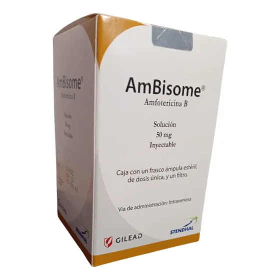 Ambisome 50 Mg Amfotericina B Solución Inyectable