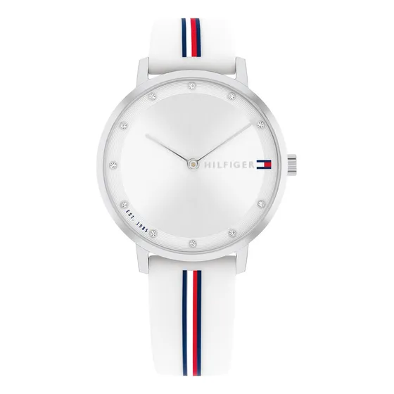 Reloj Tommy Hilfiger Para Mujer De Silicona Th1782735