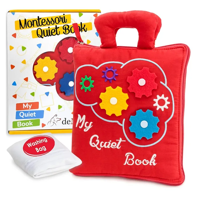 Democa - Juguete Montessori, Libro Para Bebés