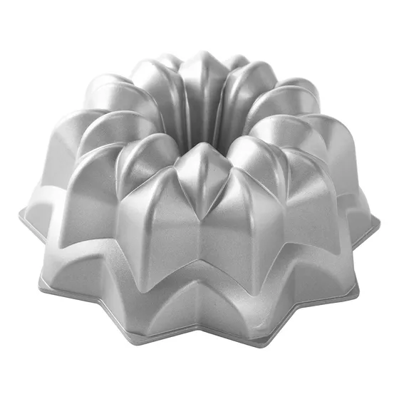 Nordic Ware Vintage Star Bundt Molde Para Tarta Tamaño Largo