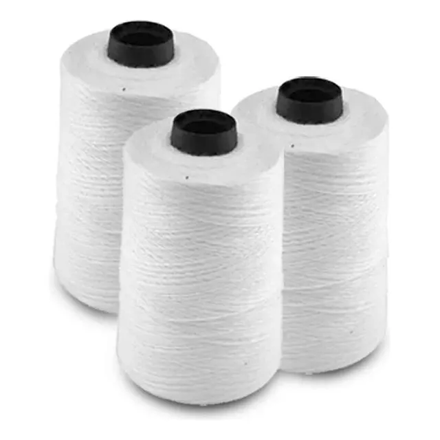 Linha Para Máquina Sacaria Portatil Kit 3 Cones 250gr Cada