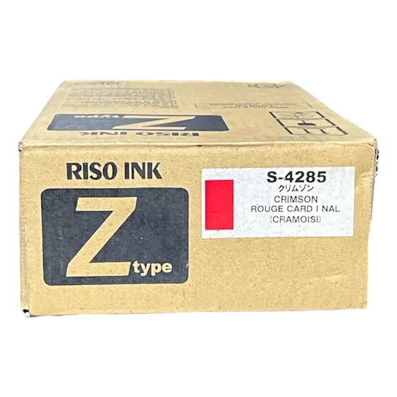 Tinta Riso Duplicador Gr 3770 S-4285 Vermelho Caixa C/ 2 Und