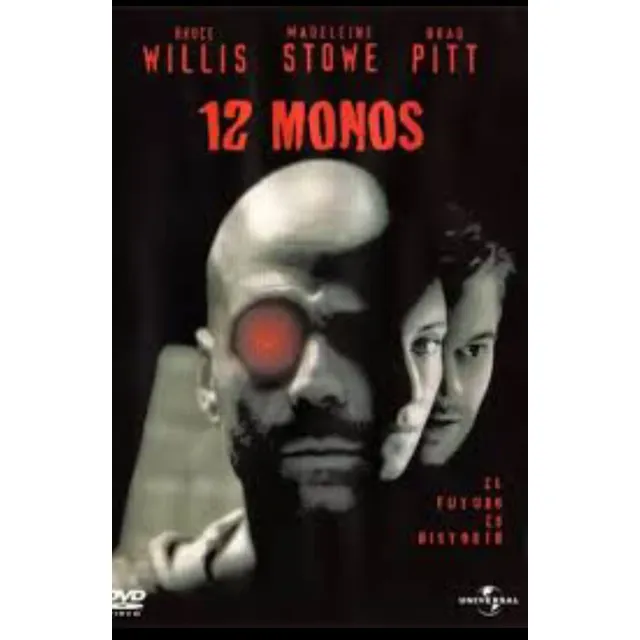 12 Monos - Bruce Willis/ Brad Pitt - Dvd Original