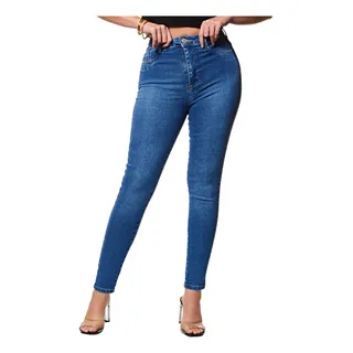 Calça Jeans Super Lipo Feminina Ăndigo Sawary Calça Jeans Super Lipo Feminina Ăndigo Sawary