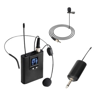 Uhf Inalámbrico Lavalier Micrófono Auricular Lapel Mic Usb Uhf Inalámbrico Lavalier Micrófono Auricular Lapel Mic Usb