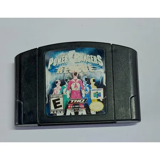 Power Rangers Lightspeed Rescue Nintendo 64 Original
