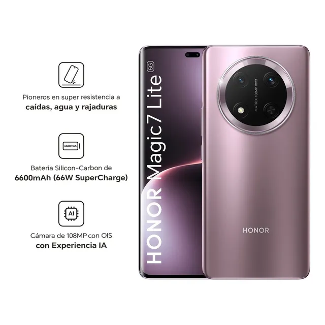 Telefono Honor Magic 7 Lite 256gb/8gb Ram Nuevo
