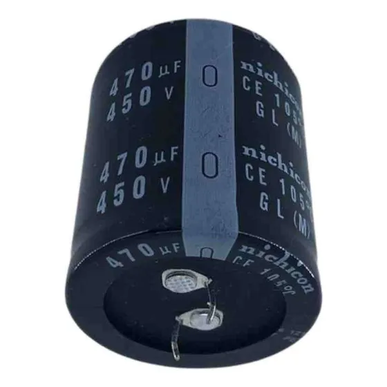 1 Peça Capacitor Eletrolítico 470uf X 450v 105º Nichicon