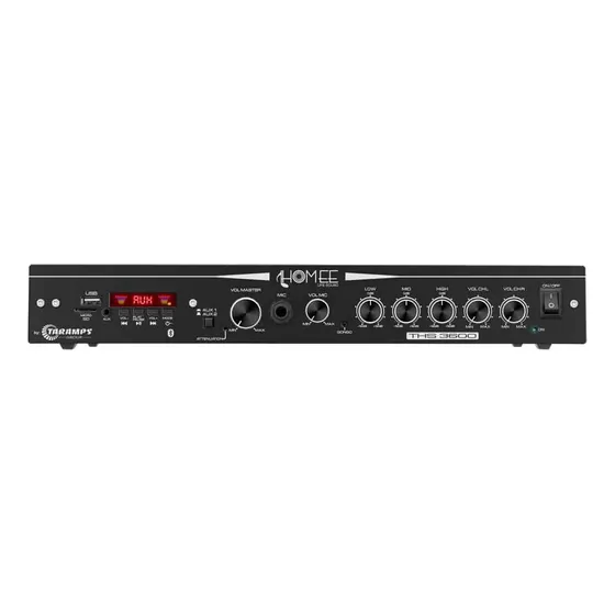 Amplificador Ths 3600 Classe D 2 Canais Taramps 120w