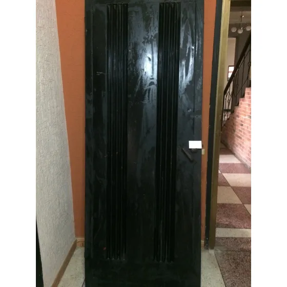 2 Puertas De Hierro Con Cerraduras