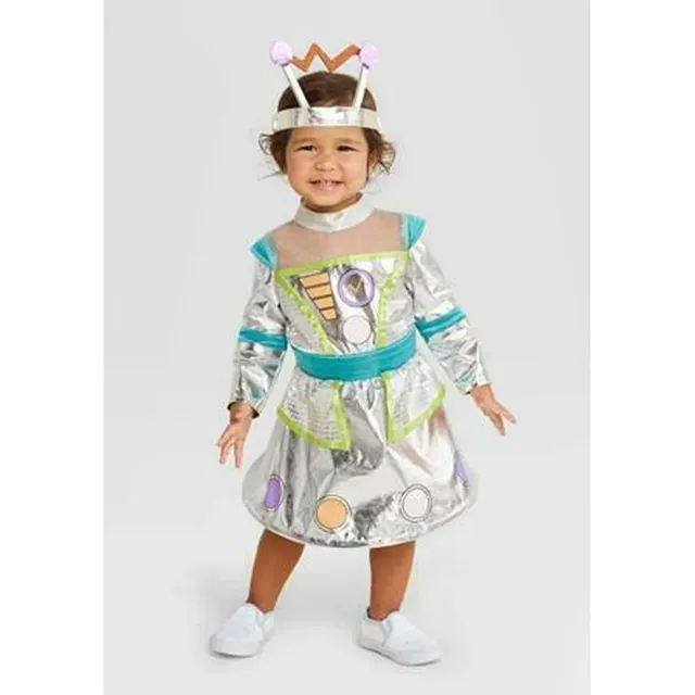 Disfraz Americano Original Bebé Robot Niña 0-6 Meses