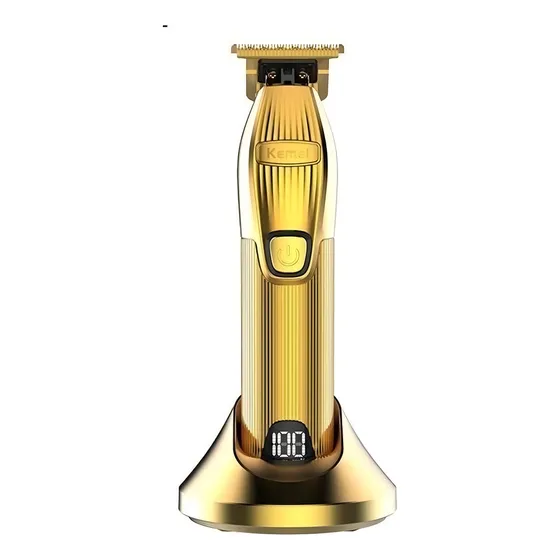 Aparador de pelo Kemei KM-I32s dourado 127/220V