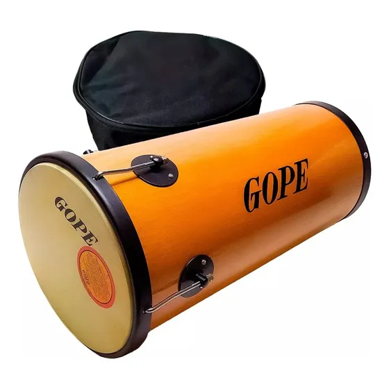 Tantan Rebolo Gope Madeira 10x50 Couro Capa Simples