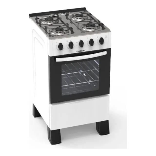 Cocina Bronx Mora Blanca A Supergas Color Blanco